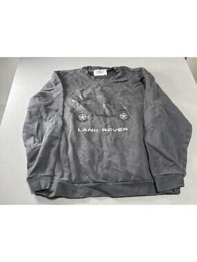 Pacsun Land Rover Crewneck Black Sweatshirt Size Large